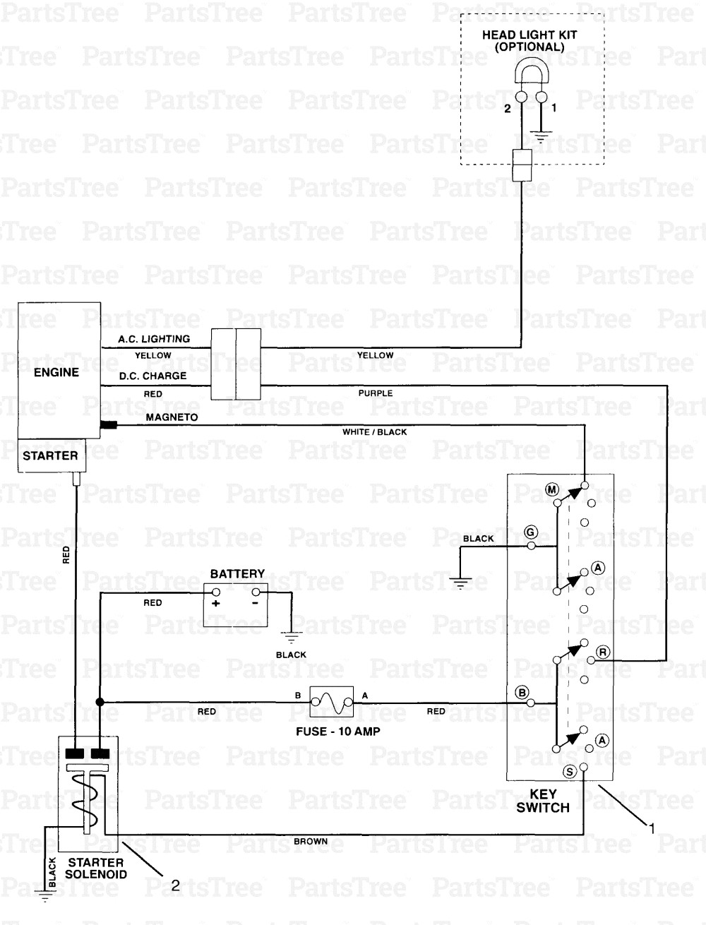 Ariens ST1336LE Ariens 36 Snow Blower 13hp Tecumseh SN & Wiring Diagram Diagram and Parts List