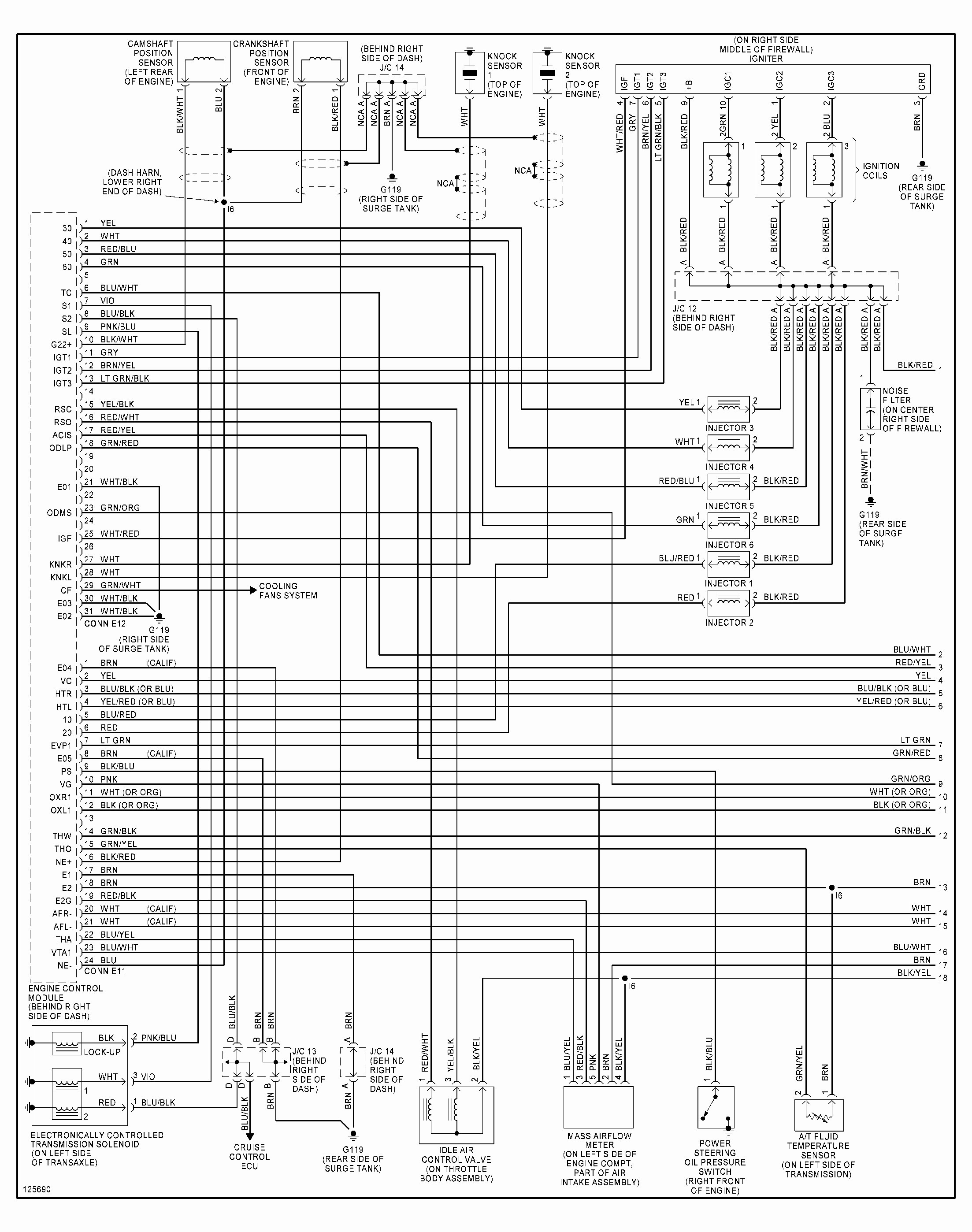 Toyota Wiring Diagram Abbreviations New Toyota Wiring Diagrams Fresh Fascinating Toyota Wiring Diagram