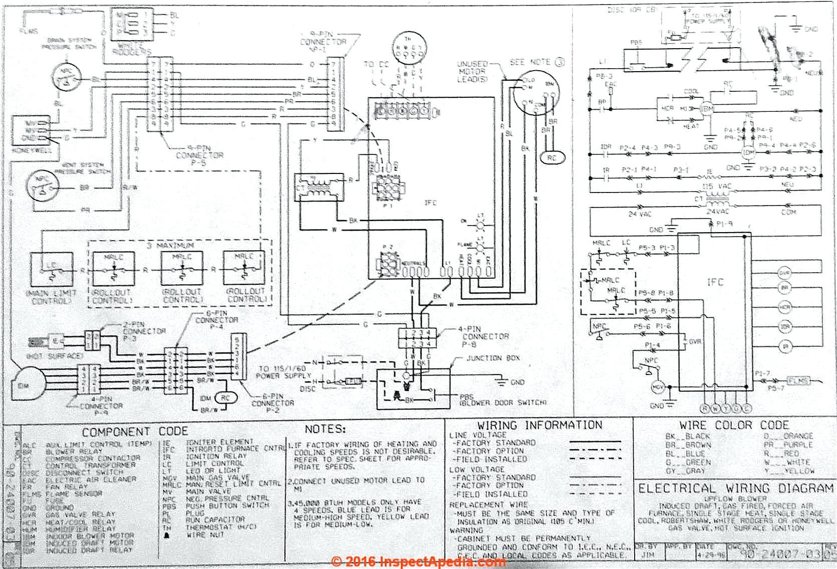 Gallery of Trane Xl 1200 Wiring Diagram Best Hvac Diagrams 7