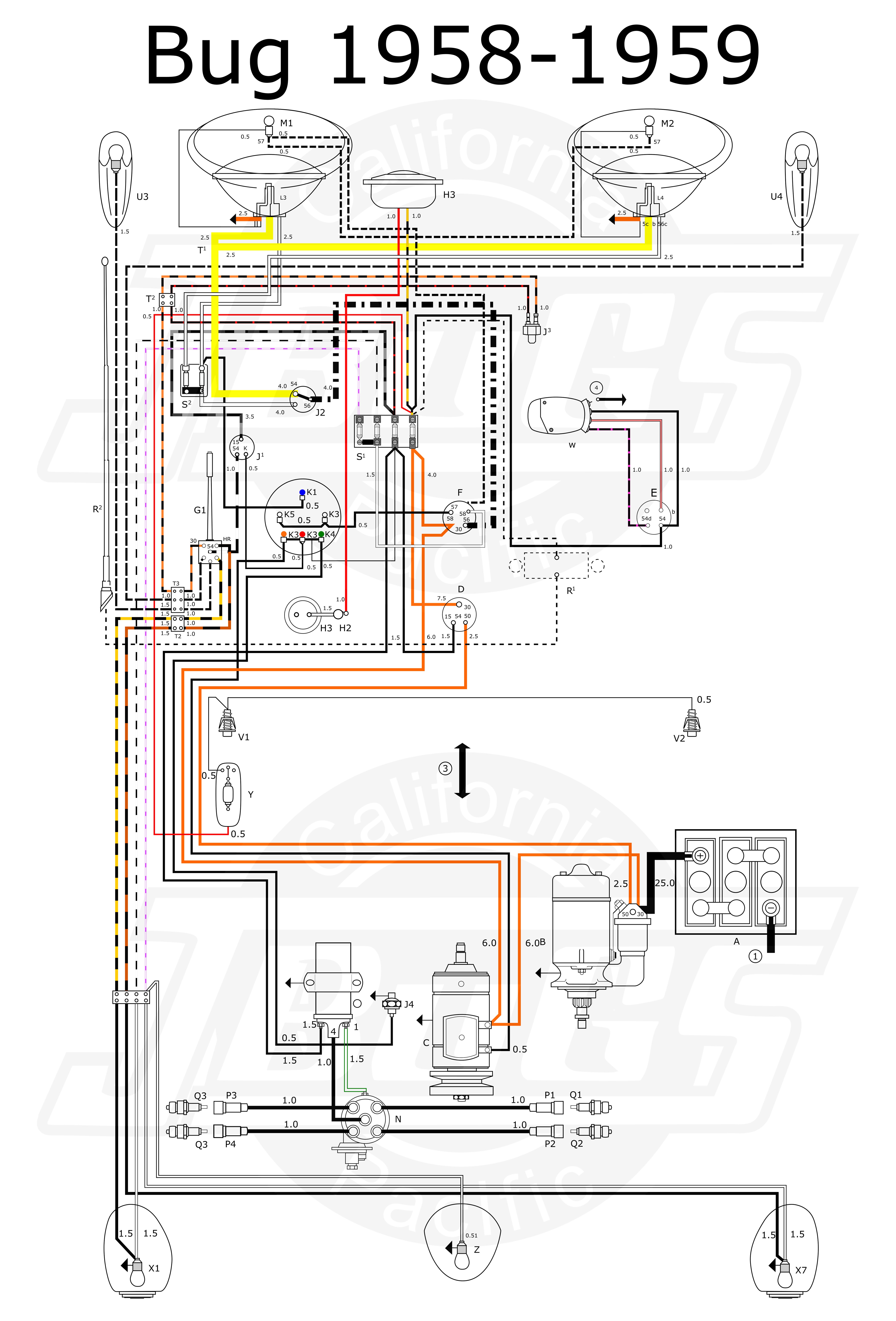 vw beetle engine diagram on 1979 vw beetle wiring diagram wire rh linxglobal co