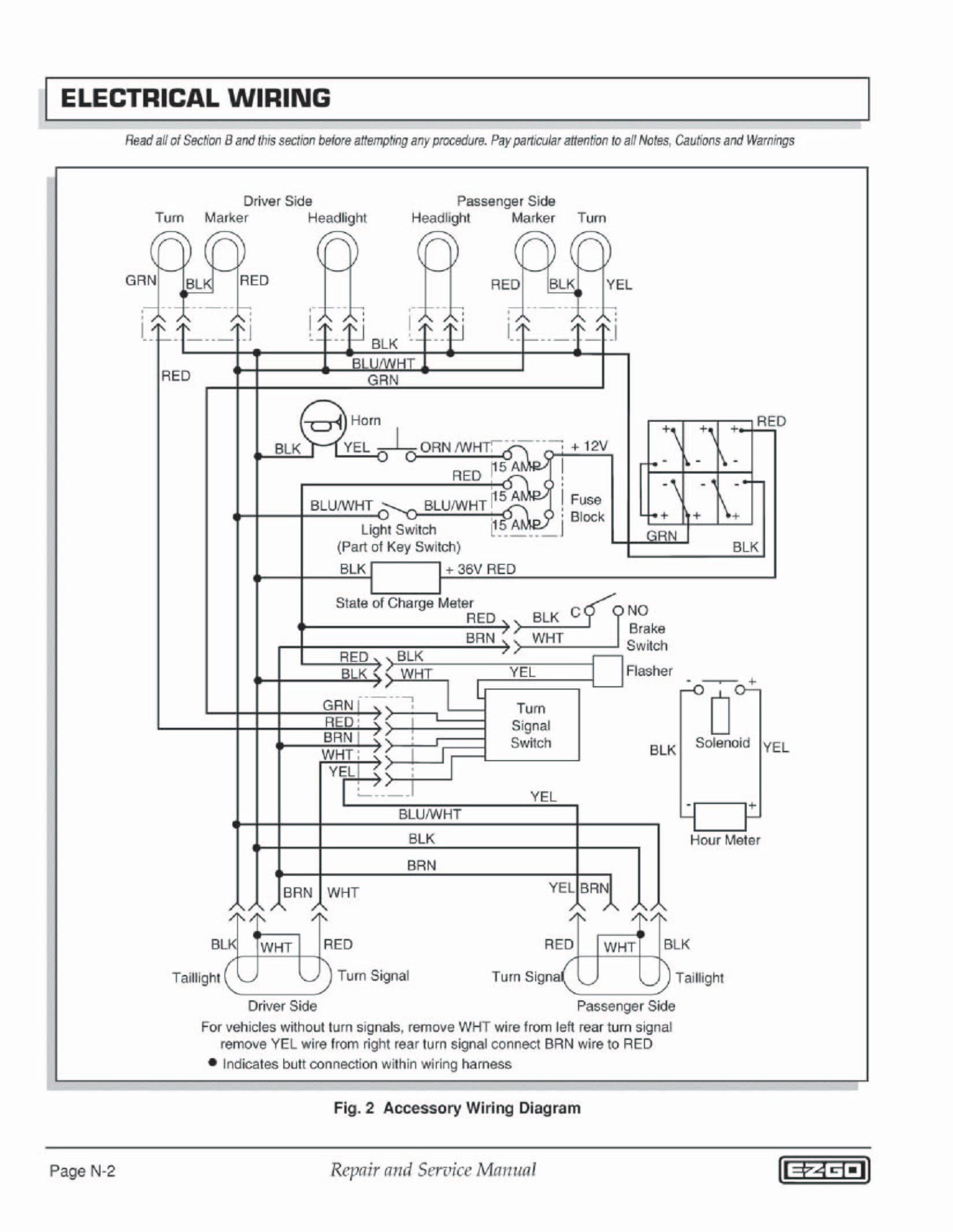 ezgo txt key switch wiring diagram inspirationa luxury 1998 ez go rh acousticguitarguide org EZ Go Solenoid Wiring Diagram 2001 EZ Go TXT Wiring Diagram