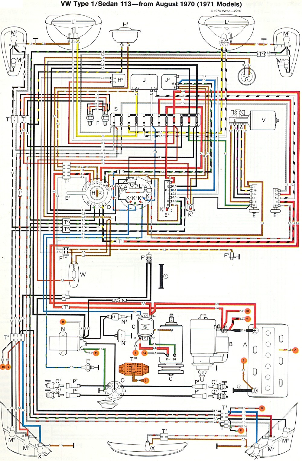 1973 Super Beetle Wiring Diagram WIRE Center •