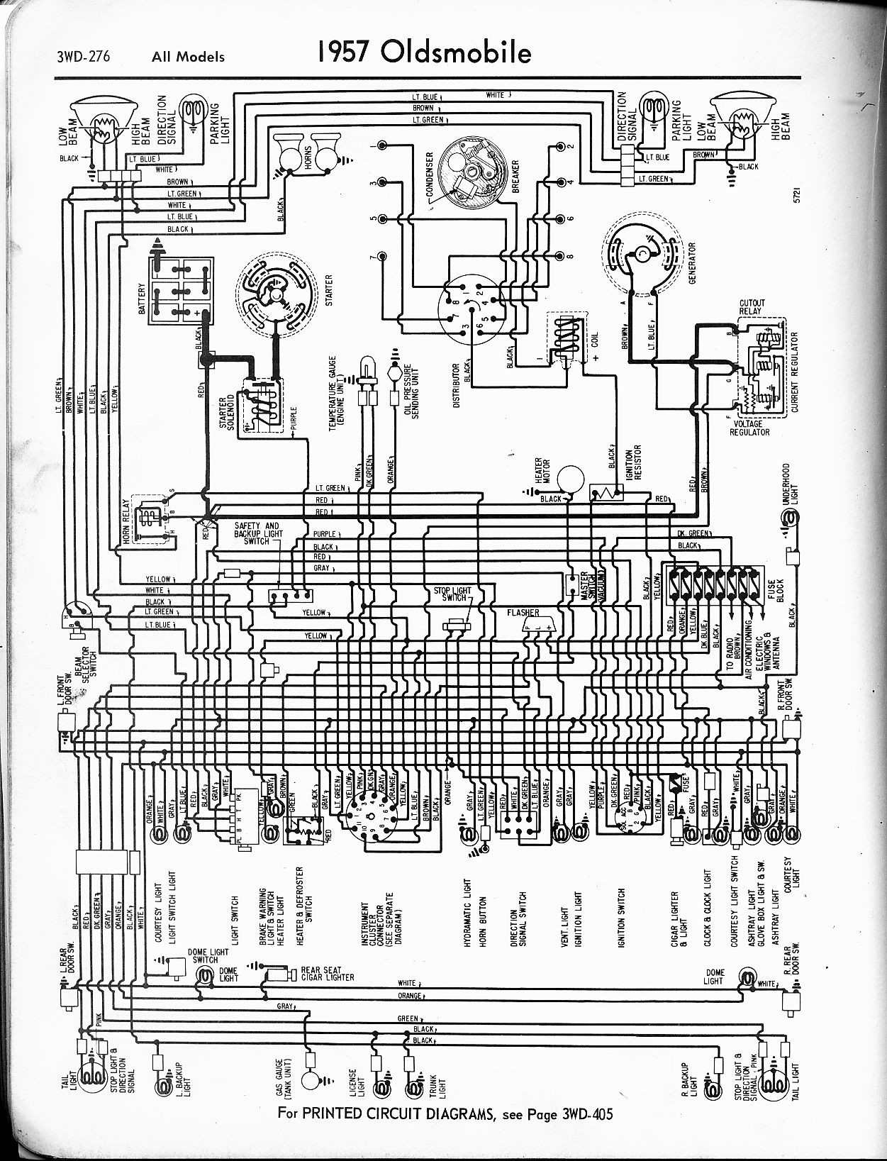 Oldsmobile wiring diagrams