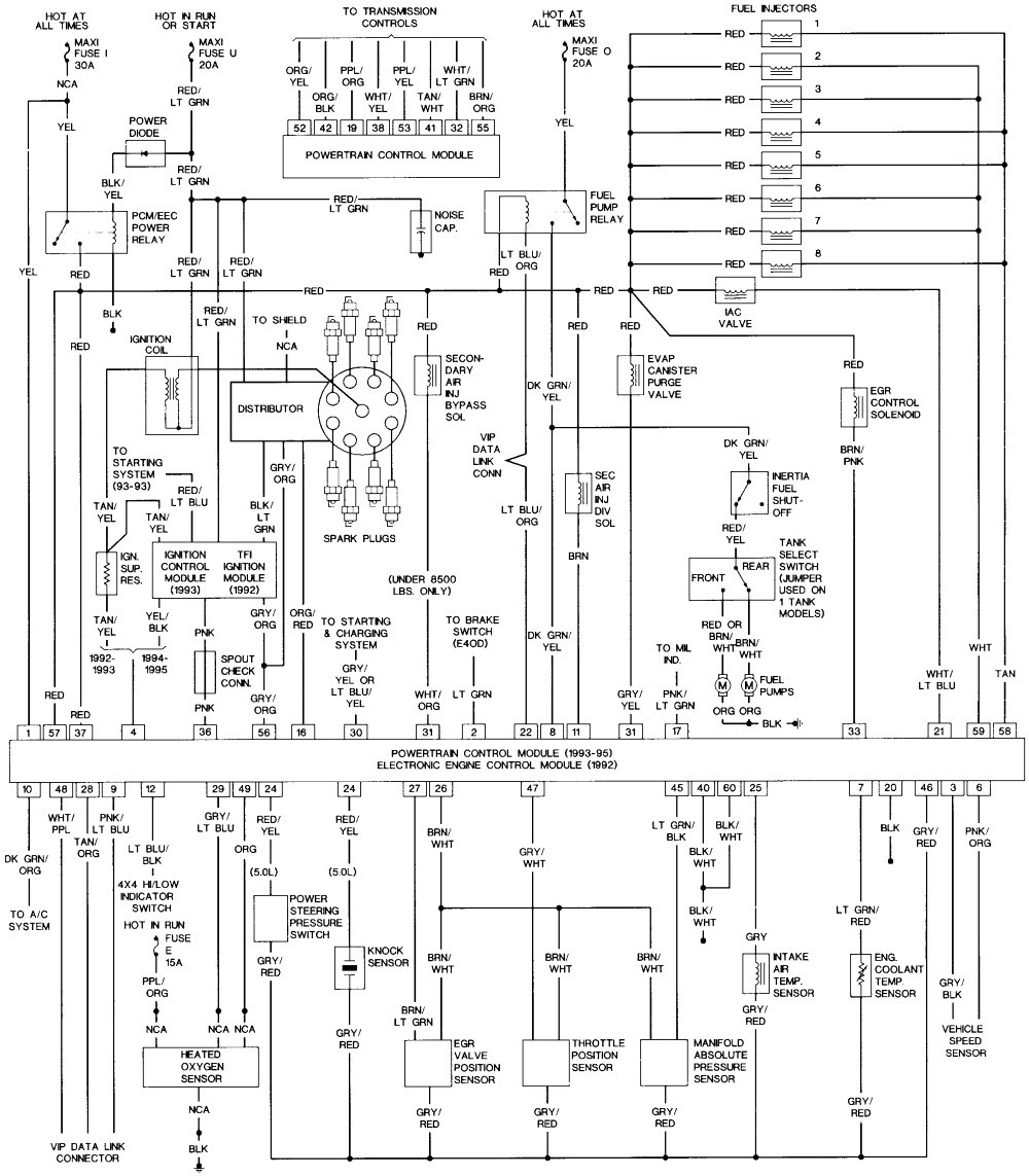 99 f350 transmission connector wiring diagram data wiring diagrams u2022 rh naopak co 92 f150 radio wiring diagram 1992 f150 wiring diagram