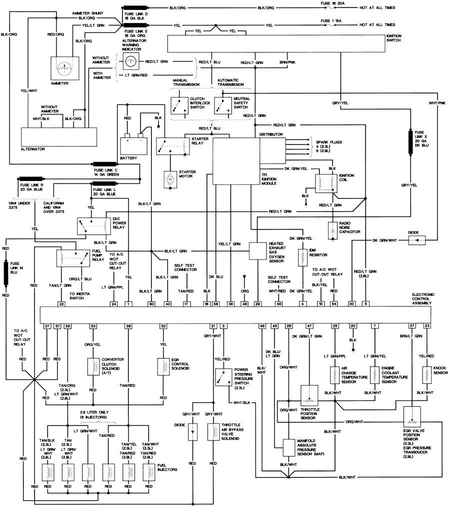 95 Ford Ranger Relay Diagram Auto Wiring Diagrams Instructions 1995 Ford Ranger Wiring Auto Diagrams