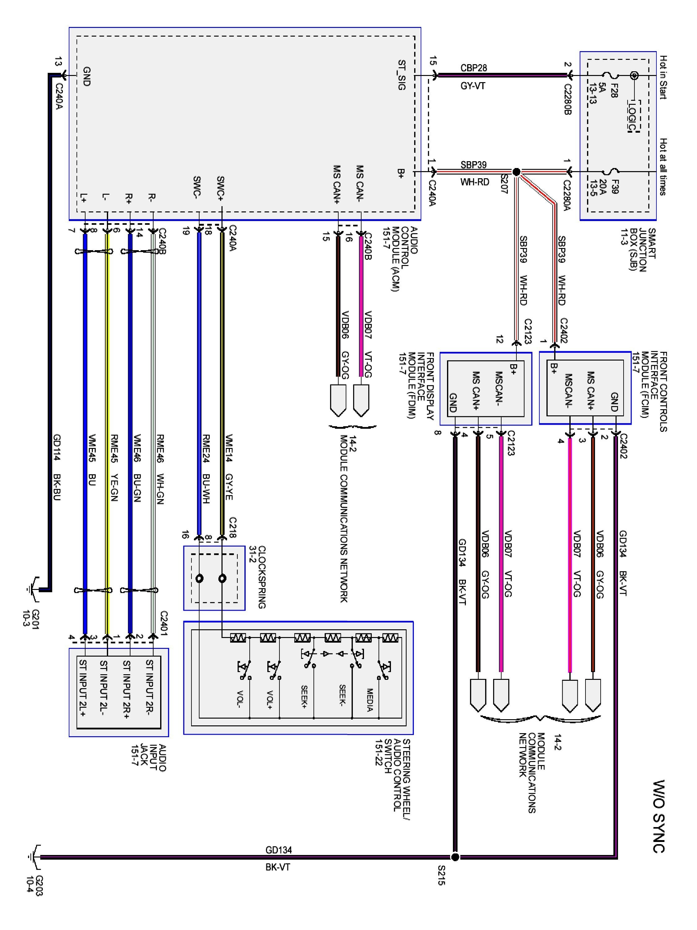2003 Ford Focus Radio Wiring Diagram Floralfrocks And autoctono