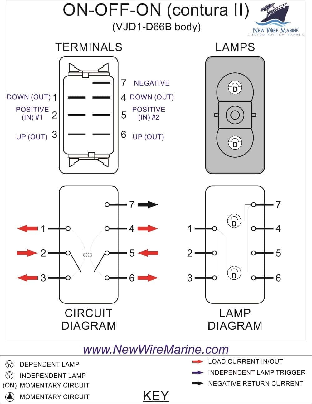 6 Pin Toggle Switch Wiring Diagram Wiring Diagram