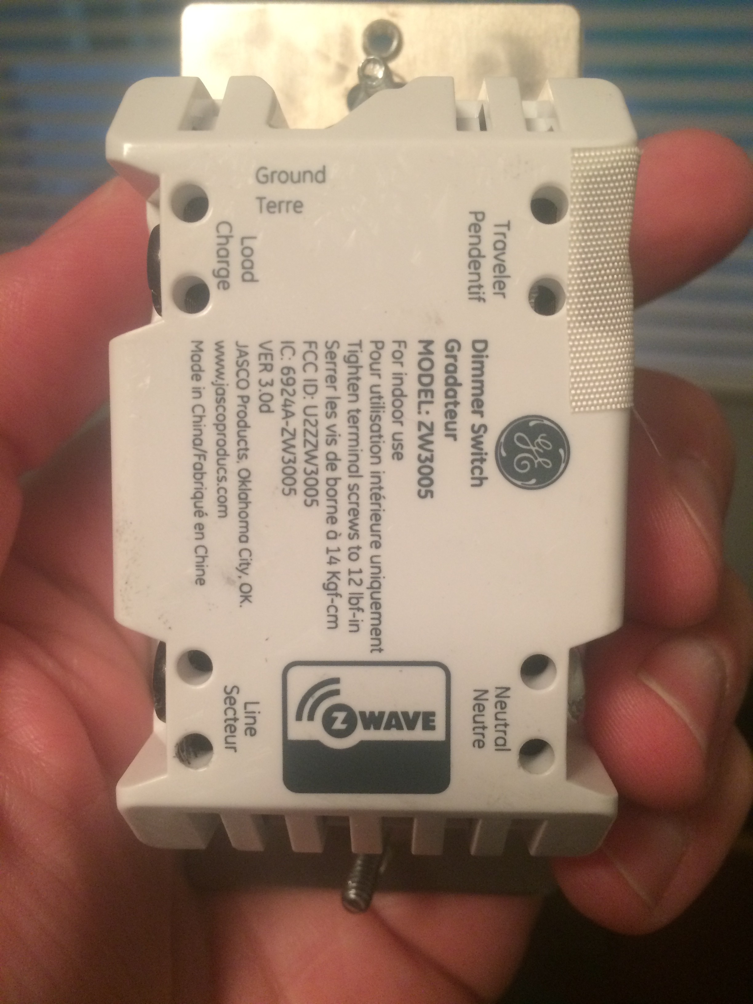 Ge Z Wave 3 Way Switch Wiring Diagram Inspirational Ge Dimmer Switch