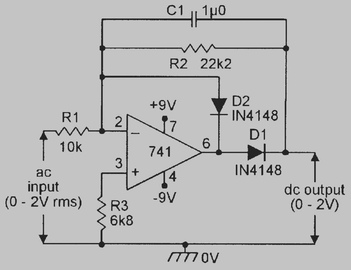 17 Unique Analog Ac Ammeter Circuit Diagram OP AMP COOKBOOK Part 4 Nuts Volts Magazine