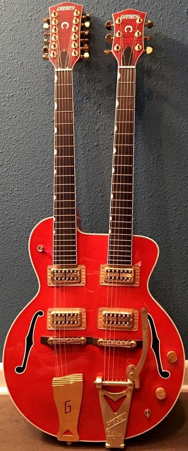 Gretsch 6120 Nashville 6 12 Doubleneck Guitar no whammy for the 12 string