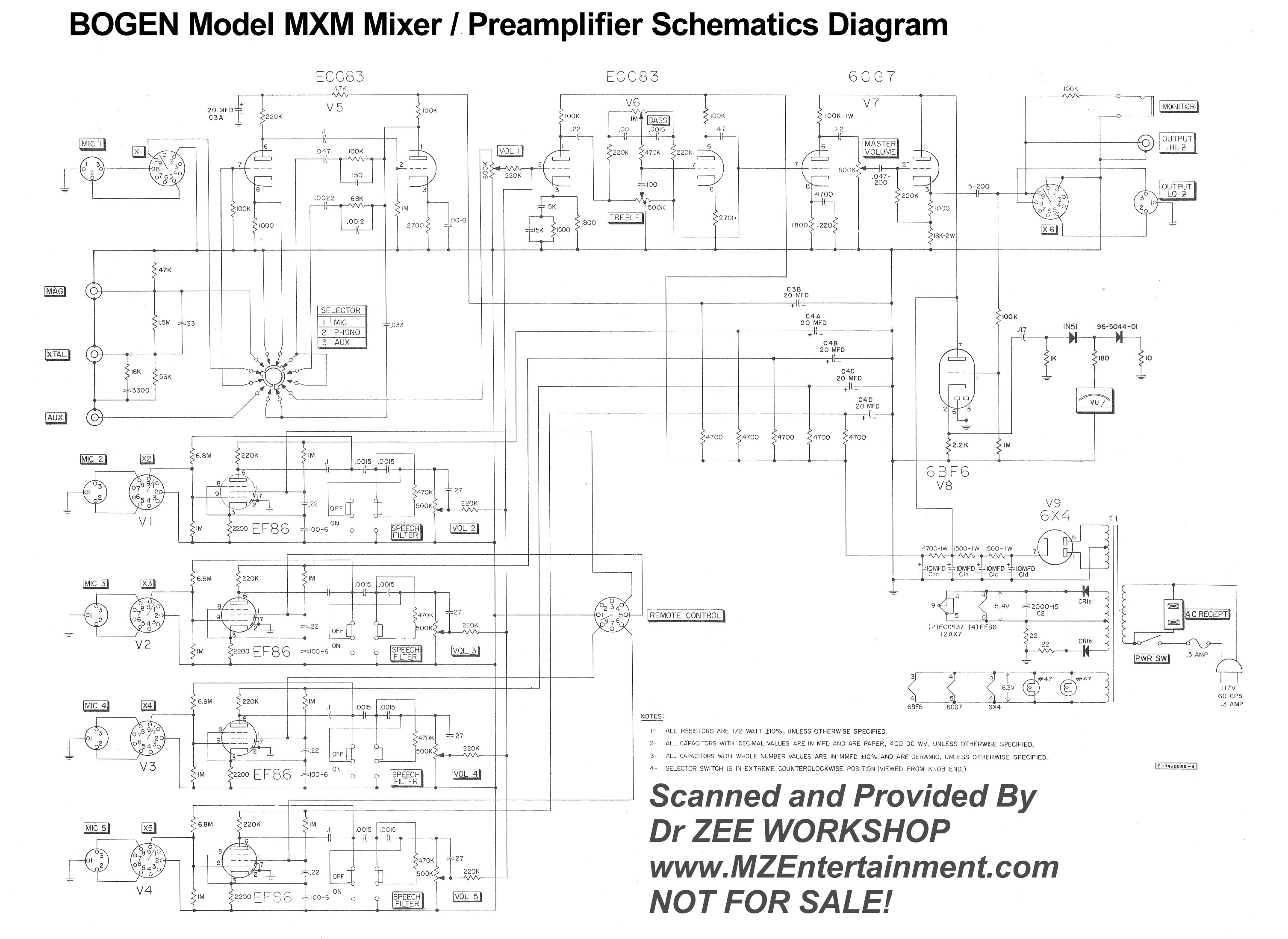 UNIVOX CP 110 Substituting Sections of SAJ210 SAJ110 IC DIAGRAM HOME AUDIO EQUIPMENT ZENITH model 7S682 Schematics Diagram [ ]