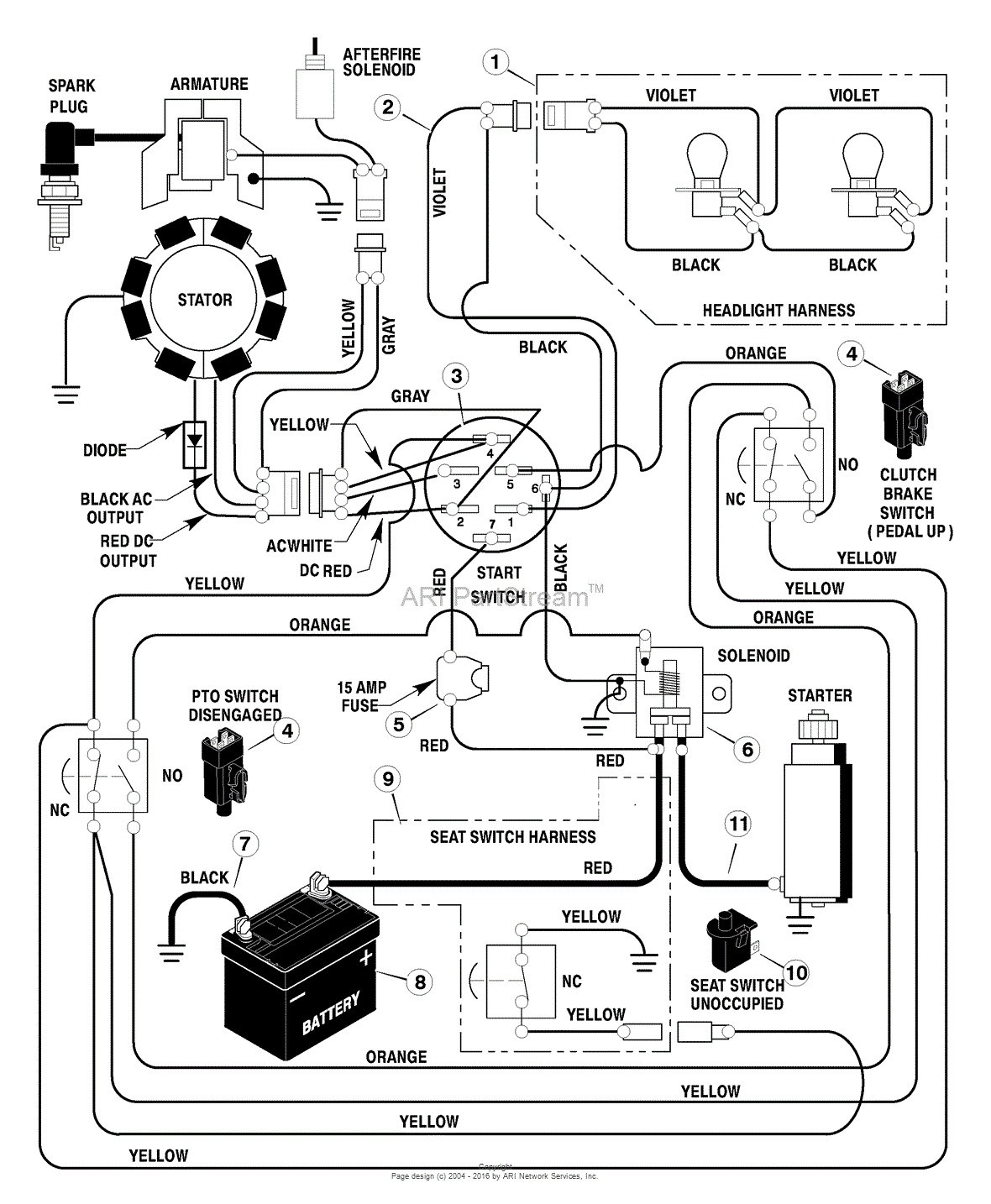 Briggs And Stratton 20 Hp Ignition Switch Wiring Diagram 1 Stunning