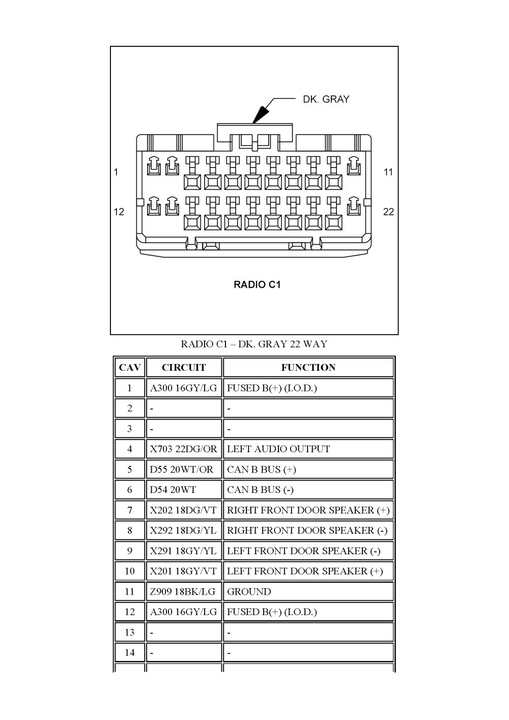 Wiring Diagram for Chrysler 300 Diagrams Schematics Fair 2005 Radio