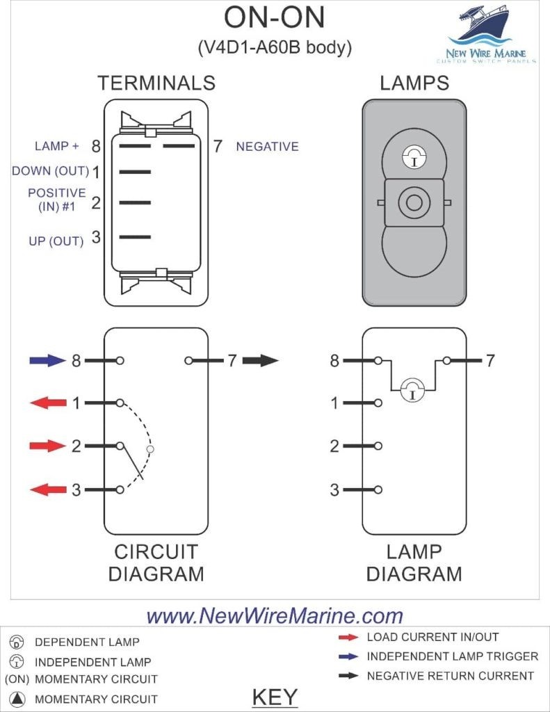 Rocker Switch Wiring Diagram Unique Spst toggle Switch Wiring
