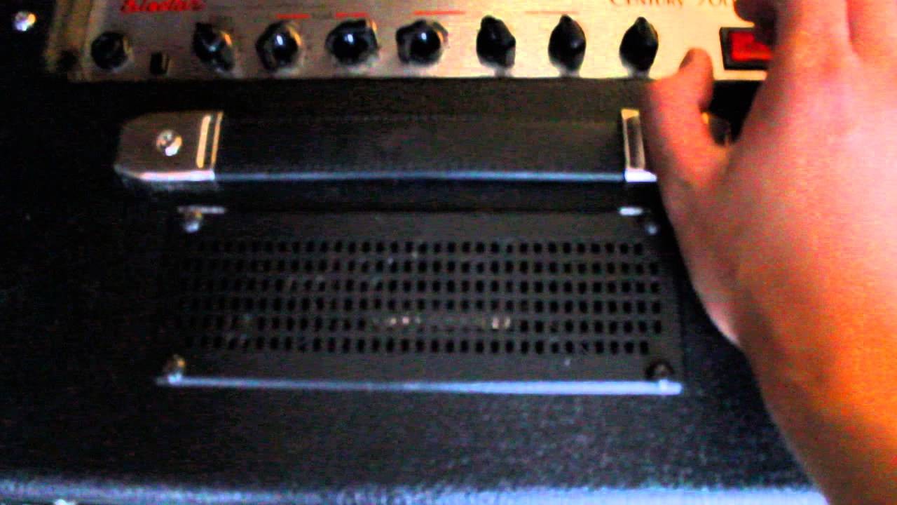 Epiphone Electar Century 30DR reverb issue on powering up