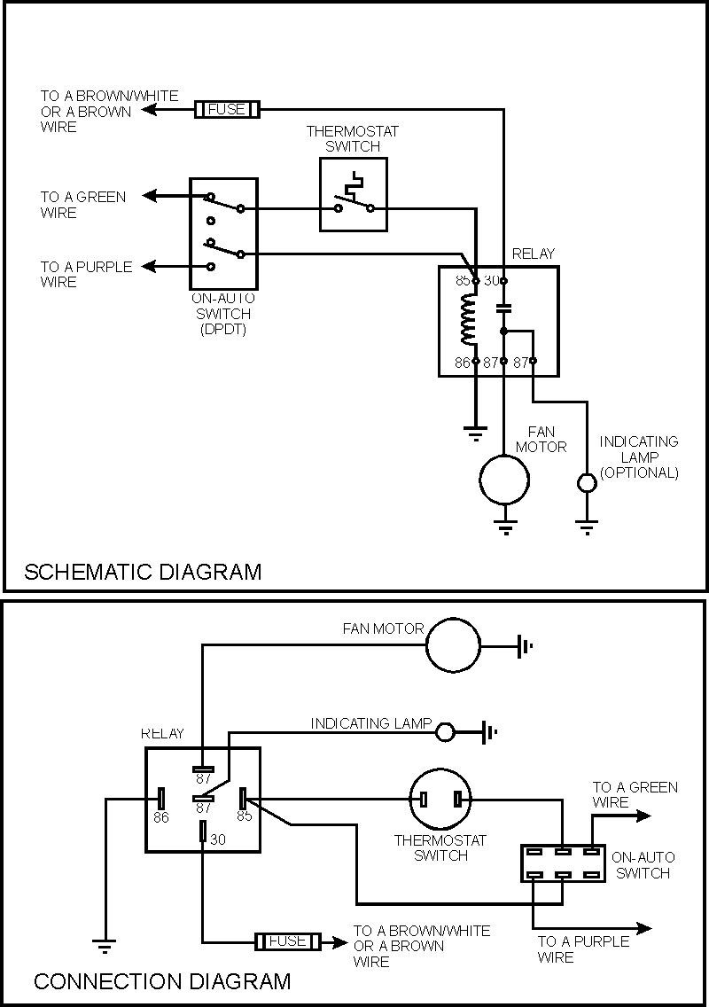 Great Electric Fan Relay Wiring Diagram 92 In Crutchfield For Within