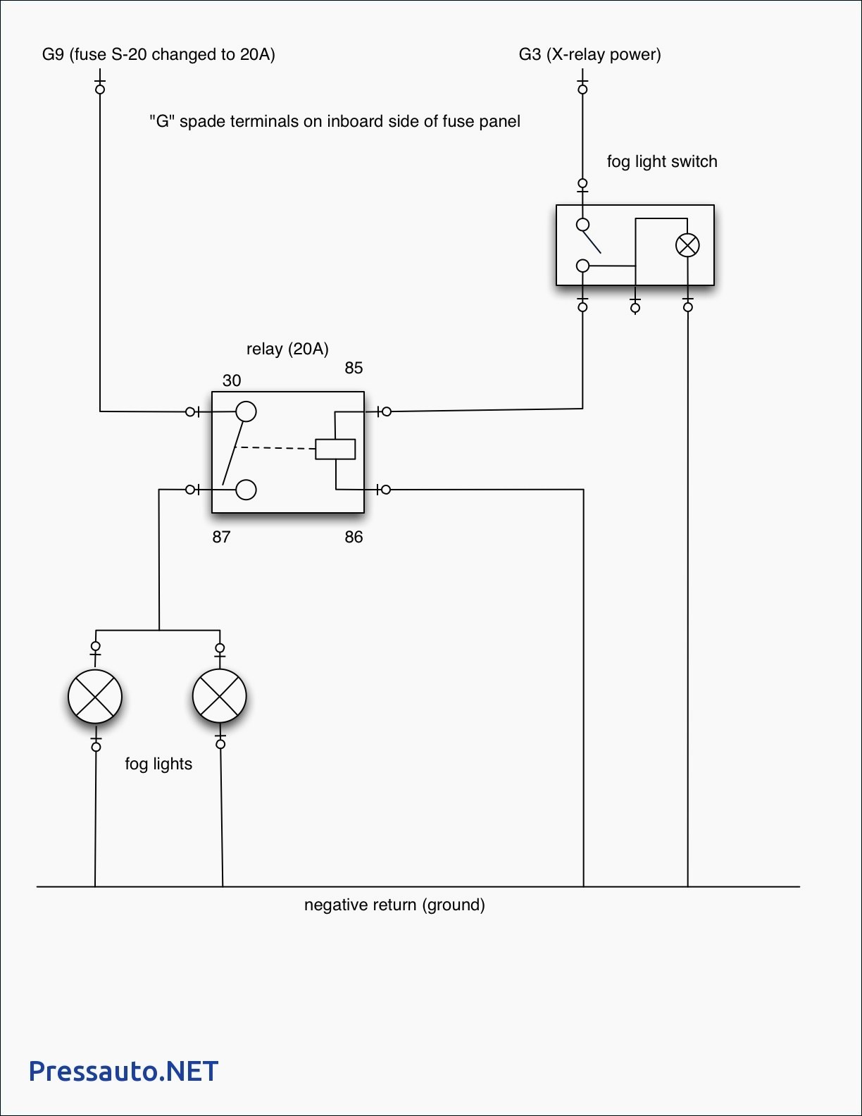 Fog Light Wiring Diagram No Relay New Wiring Diagram for A Relay for Fog Lights Save