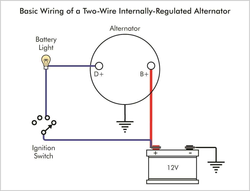 3 Wire Alternator Wiring Diagram 2