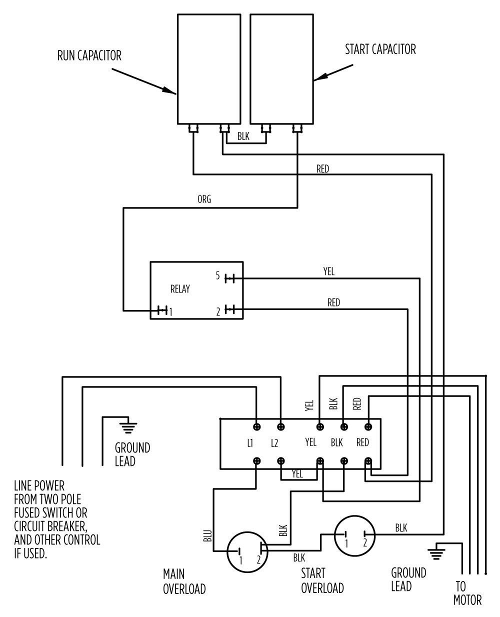 Aim Manual Page 55 Single Phase Motors And Controls Motor