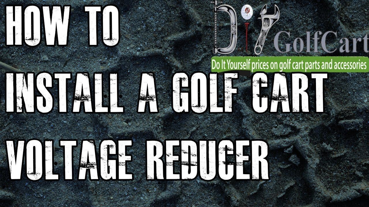 Many golf cart accessories require a golf cart voltage reducer Watch this tutorial on How