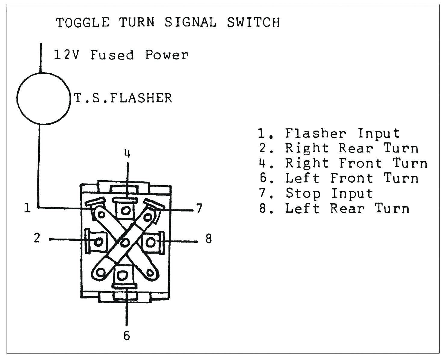 Universal Turn Signal Switch Wiring Diagram Turn Signal Wiring Diagram Motorcycle Elegant