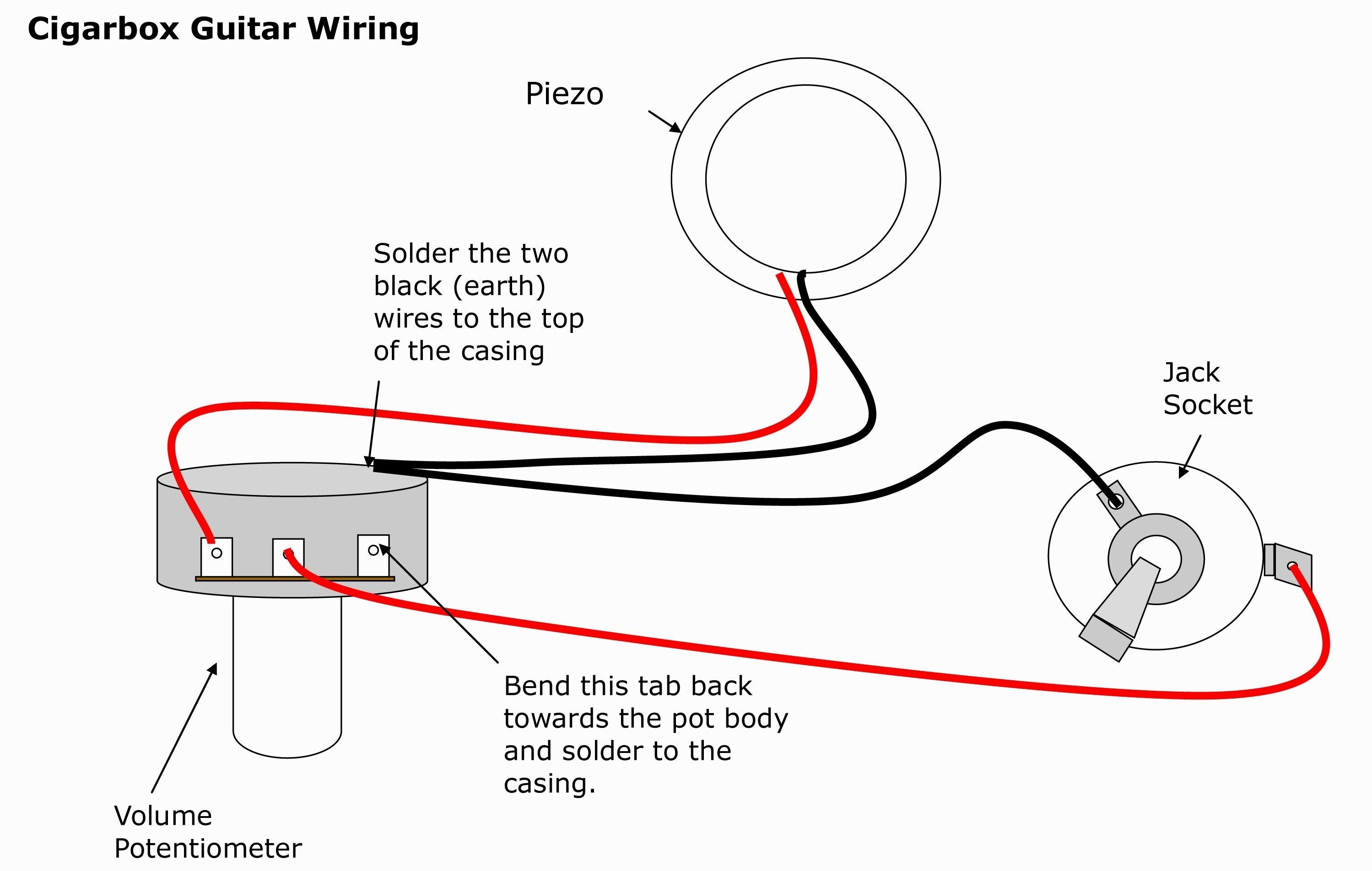 Easy Guitar Wiring Diagram Fresh Jack Wiring Diagram as Well Acoustic Guitar Jack Wiring Diagram