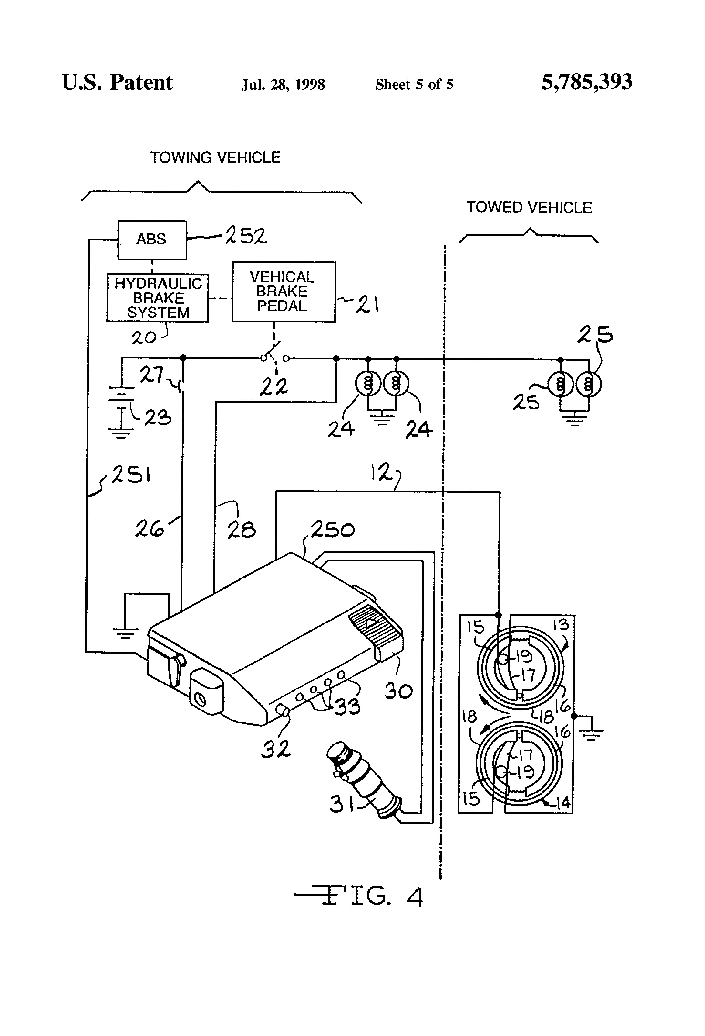 Wiring Diagram Trailer Brake Controller With Control