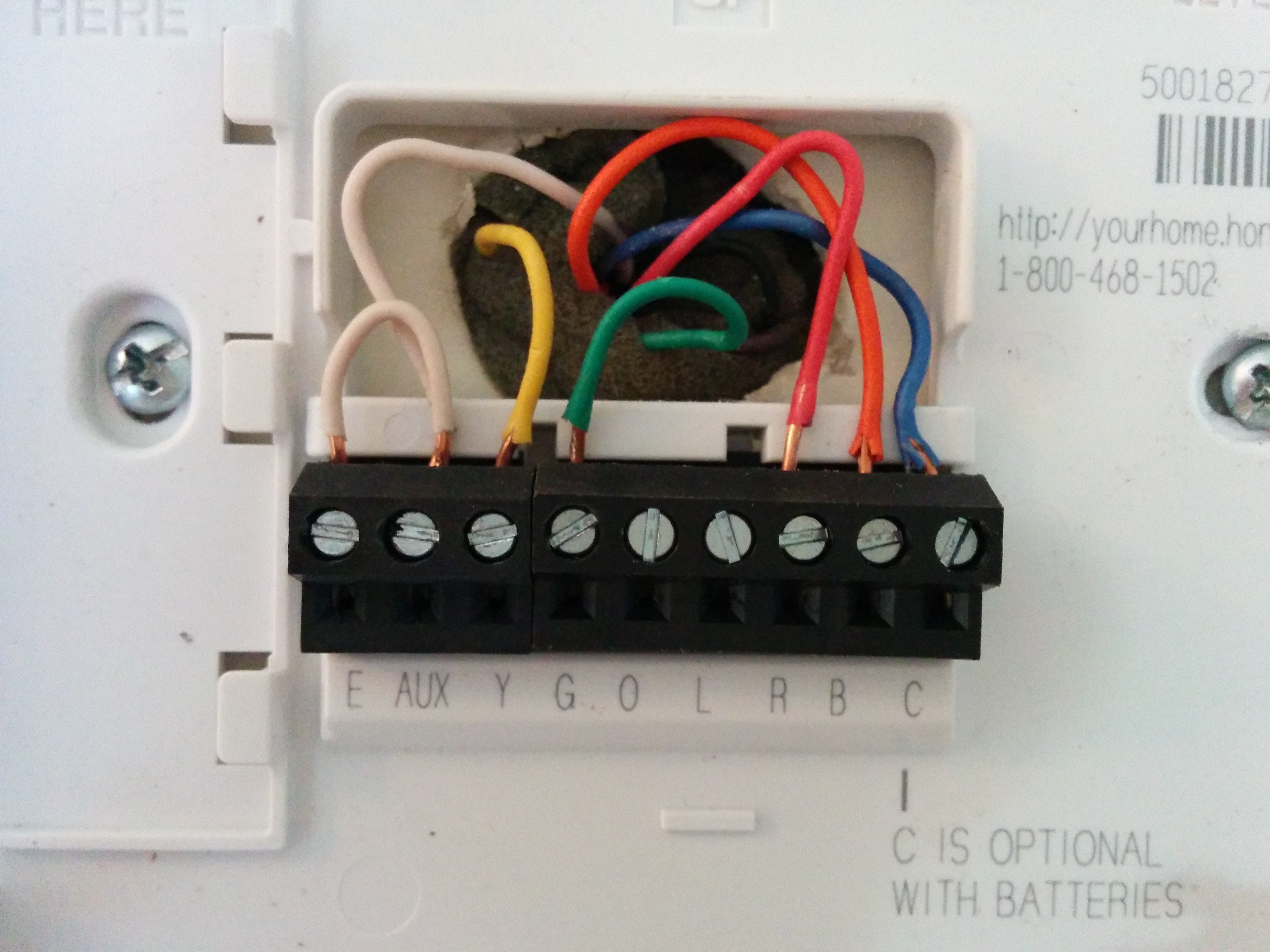 Wiring Diagram Honeywell thermostat Th5110d1006 New Honeywell Digital thermostat Th3110d1008 Wiring Diagram Wiring