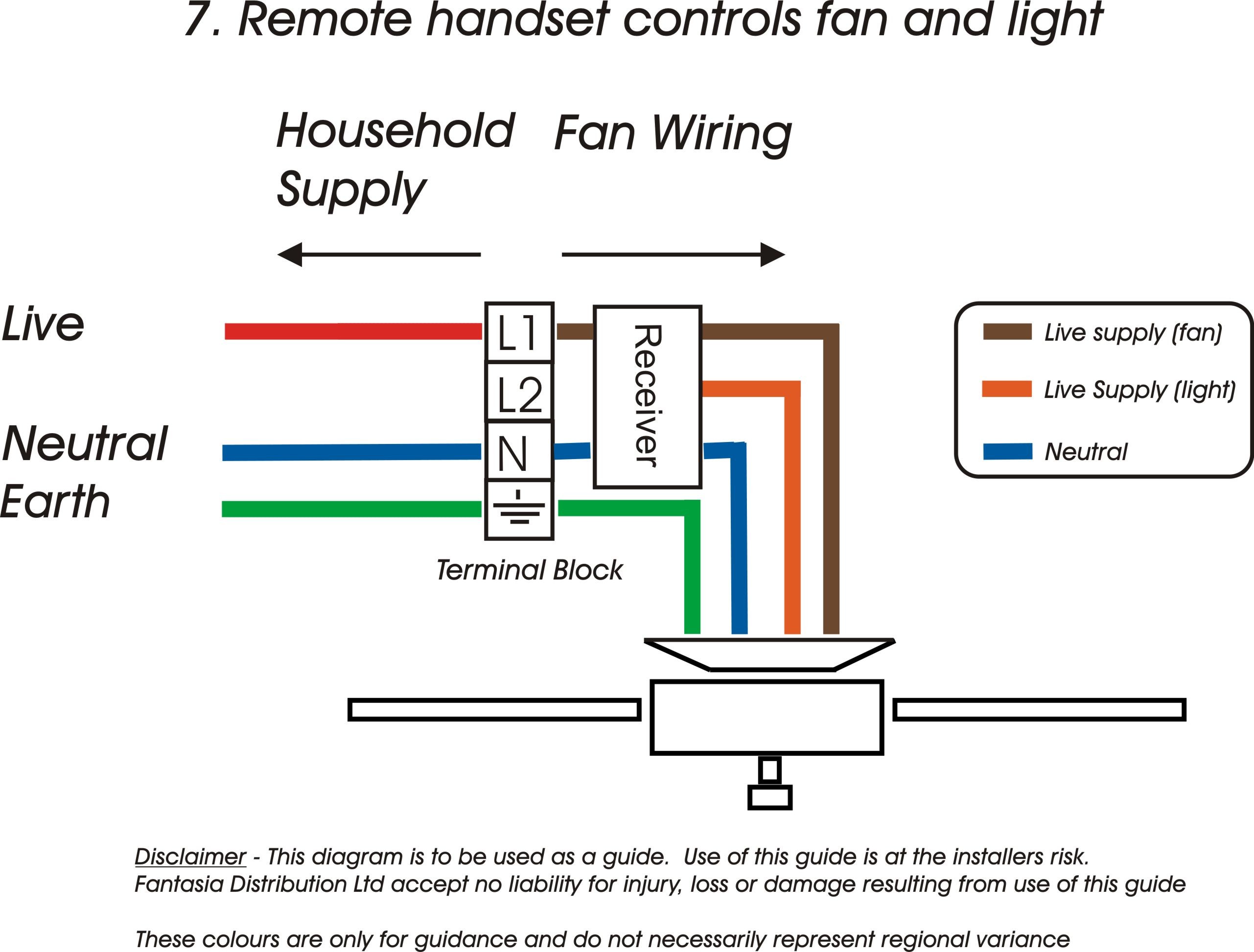 Ceiling Fan Wire Diagram
