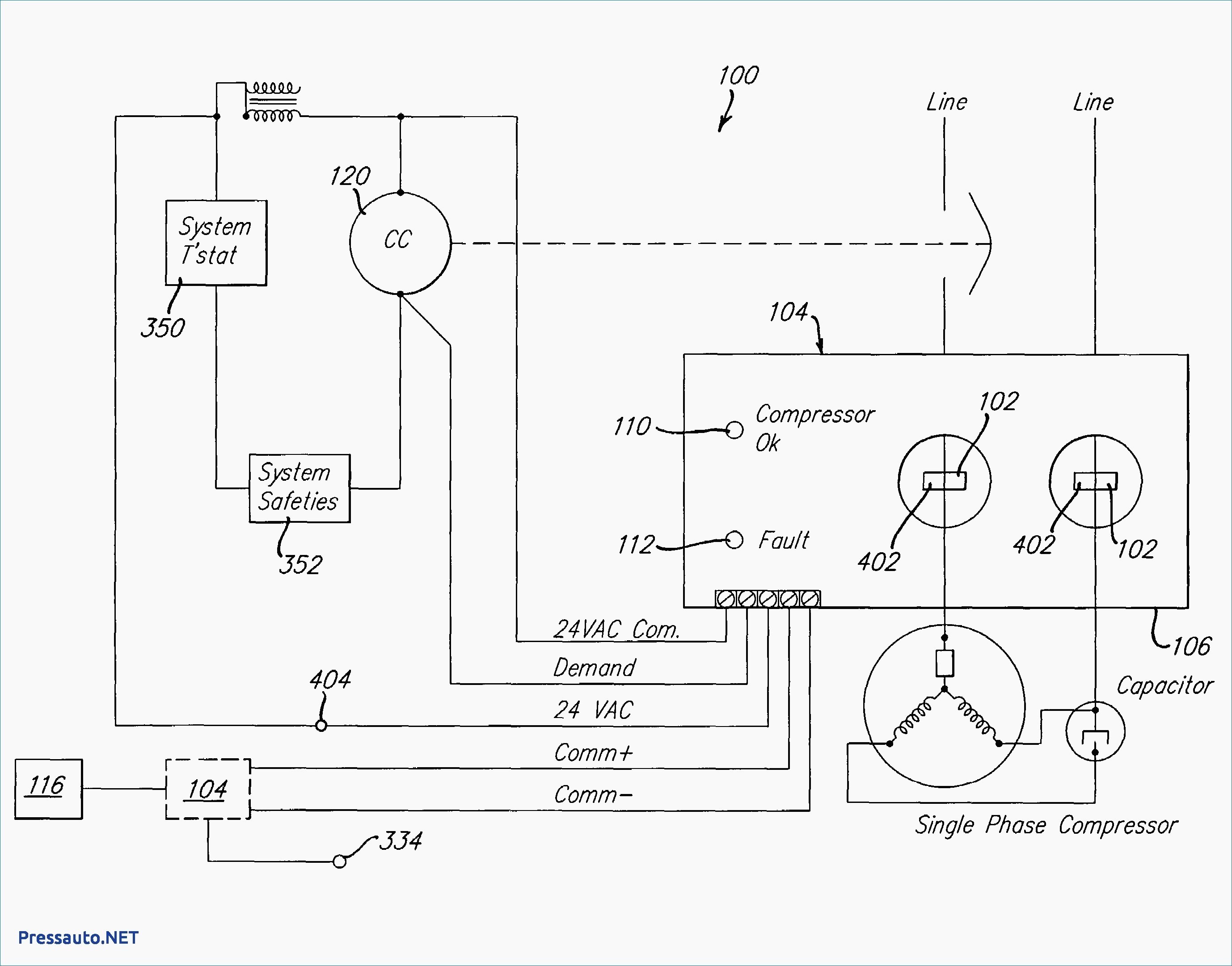 Hvac Fan Wiring Diagram Save Hvac Condenser Wiring Diagram Inspirationa 3 Wire Condenser Fan