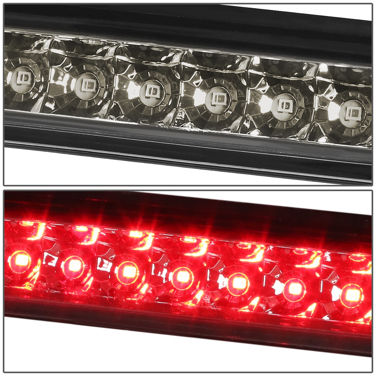 For 07 12 Jeep Grand Cherokee WK2 pass Durango Rear High Mount LED