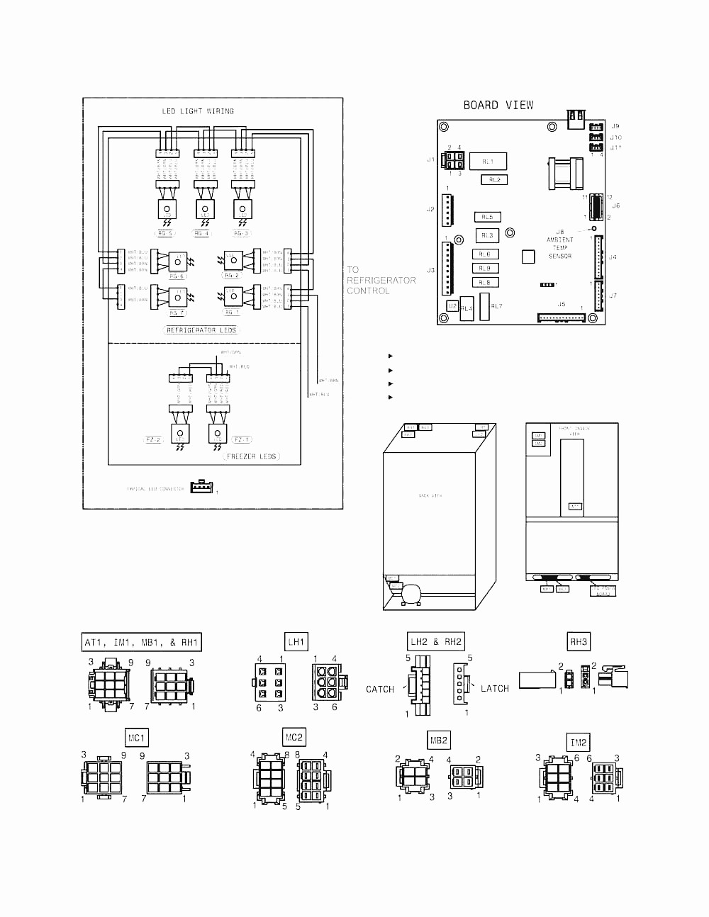 Wiring Diagram Double Door Refrigerator Wiring Diagram Best Kenmore Refrigerator 106 Wiring Diagram Wire Center