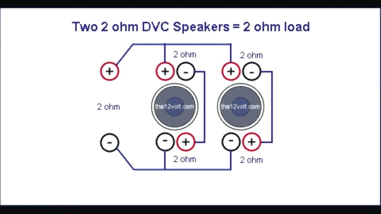 Dual 4 Ohm Wiring Diagram Kicker Concept Diagrams With Voice Random New