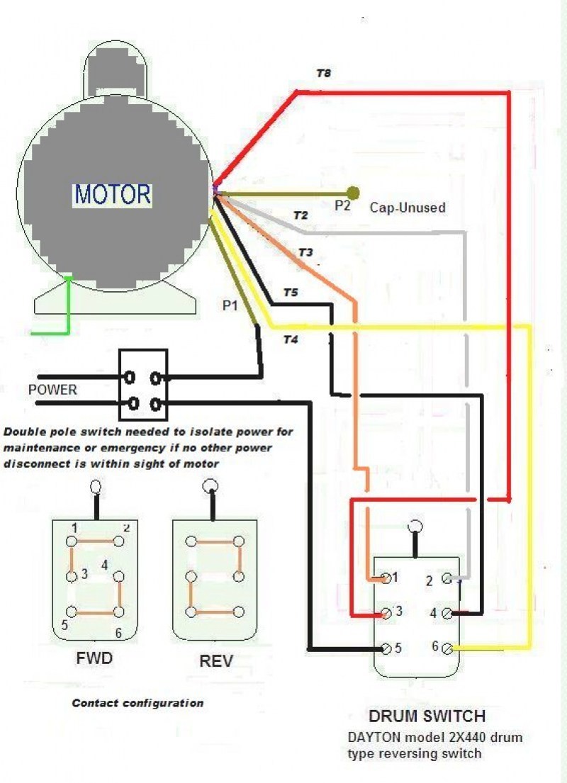 Wiring Diagram For 1 Hp Motor WIRE Center •