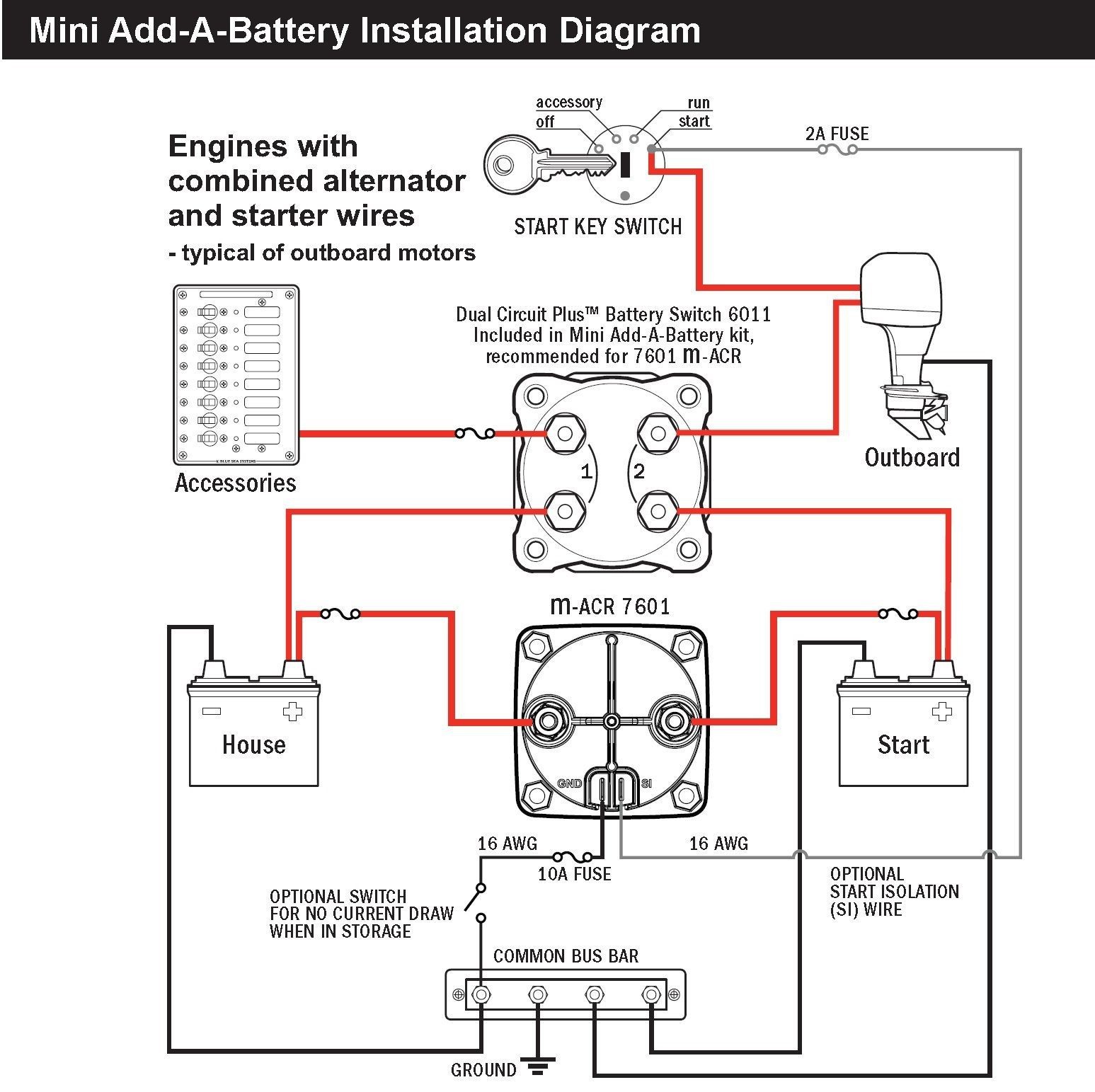 Wiring Diagram for Marine Alternator Best Lovely Boat Dual Battery