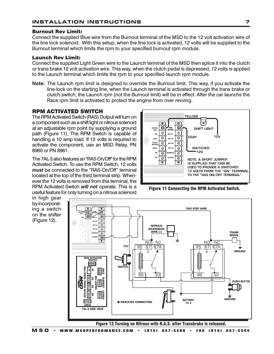Line Lock Msd 7al 3 Wiring Diagram Library Adorable Msd 7al 2 Wiring Diagram