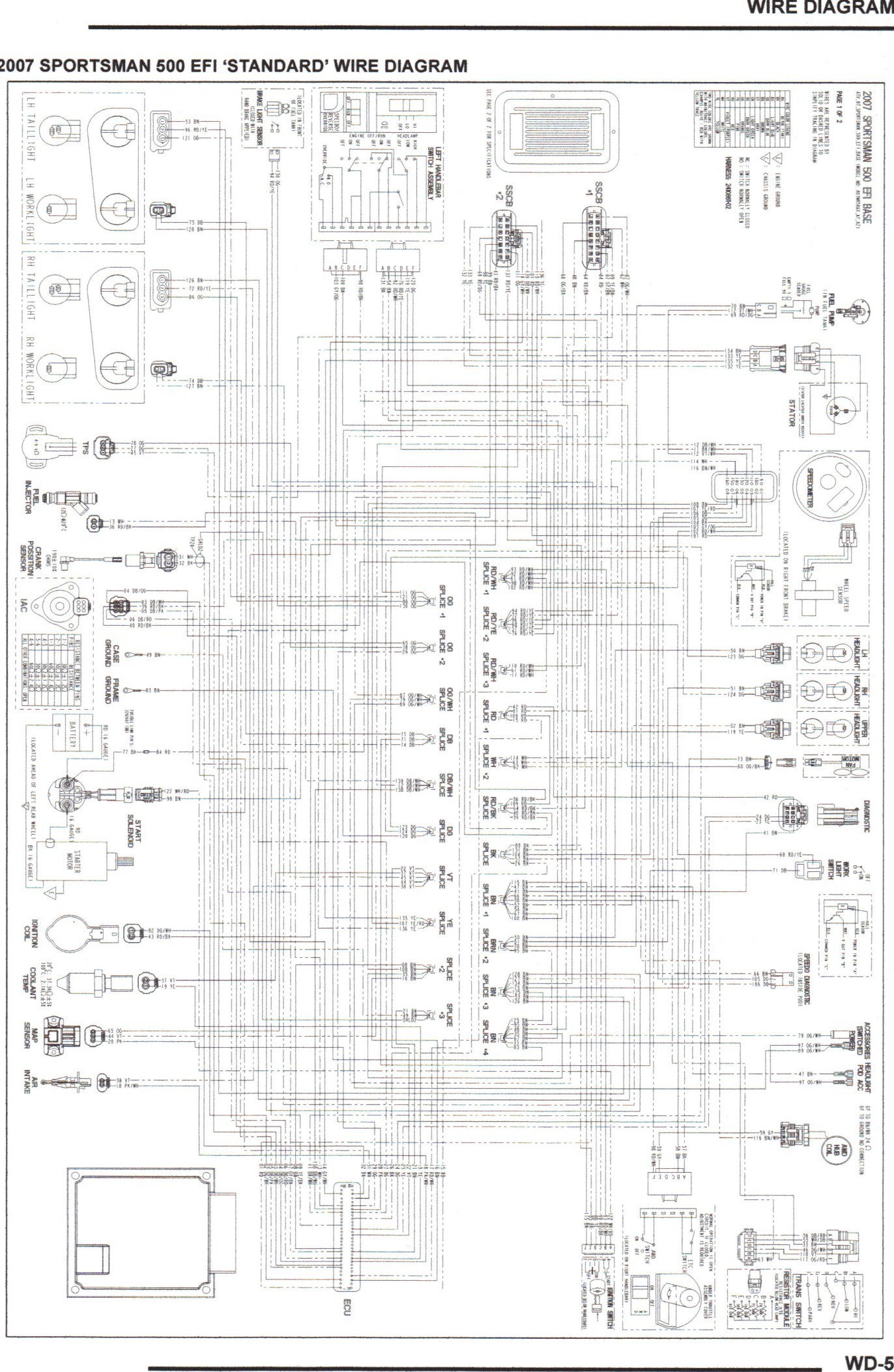 sportsman 500 ho wiring diagram wire center u2022 rh gogowire co Polaris Winch Wiring Diagram 2002 Polaris Sportsman 500 Wiring Diagram