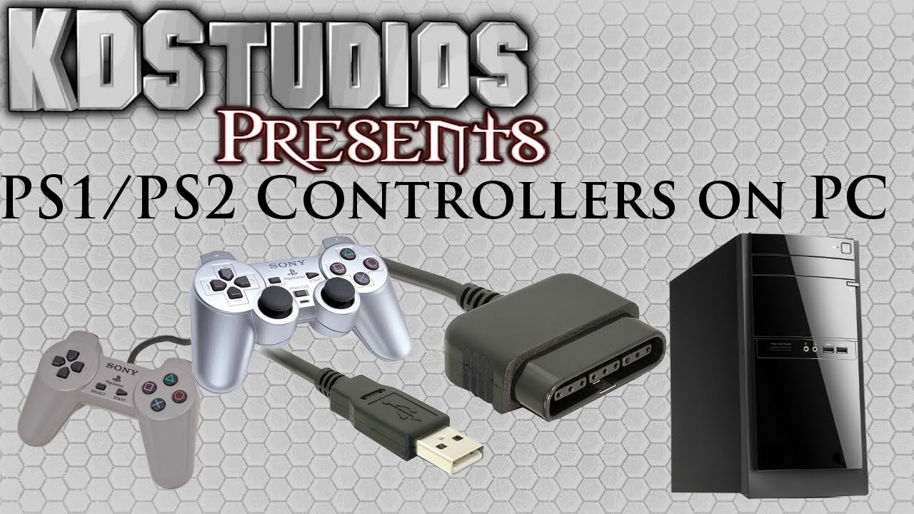 Using PS1 or PS2 Controllers on the PC PS to USB How To Tutorial