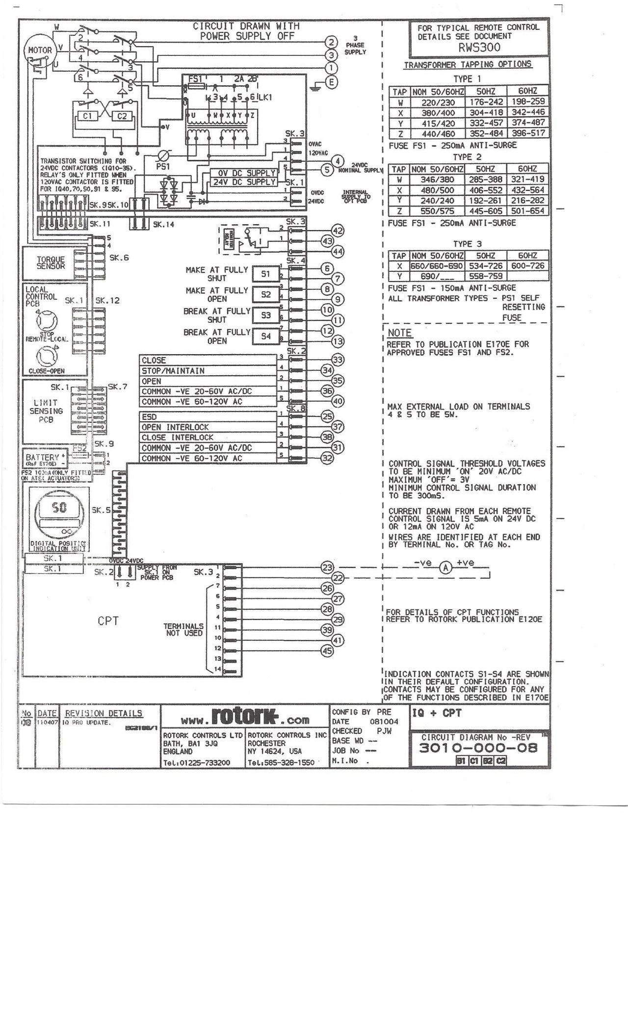 Wiring Diagram For Motor Operated Valve Fresh Movg Rotork Also Auma