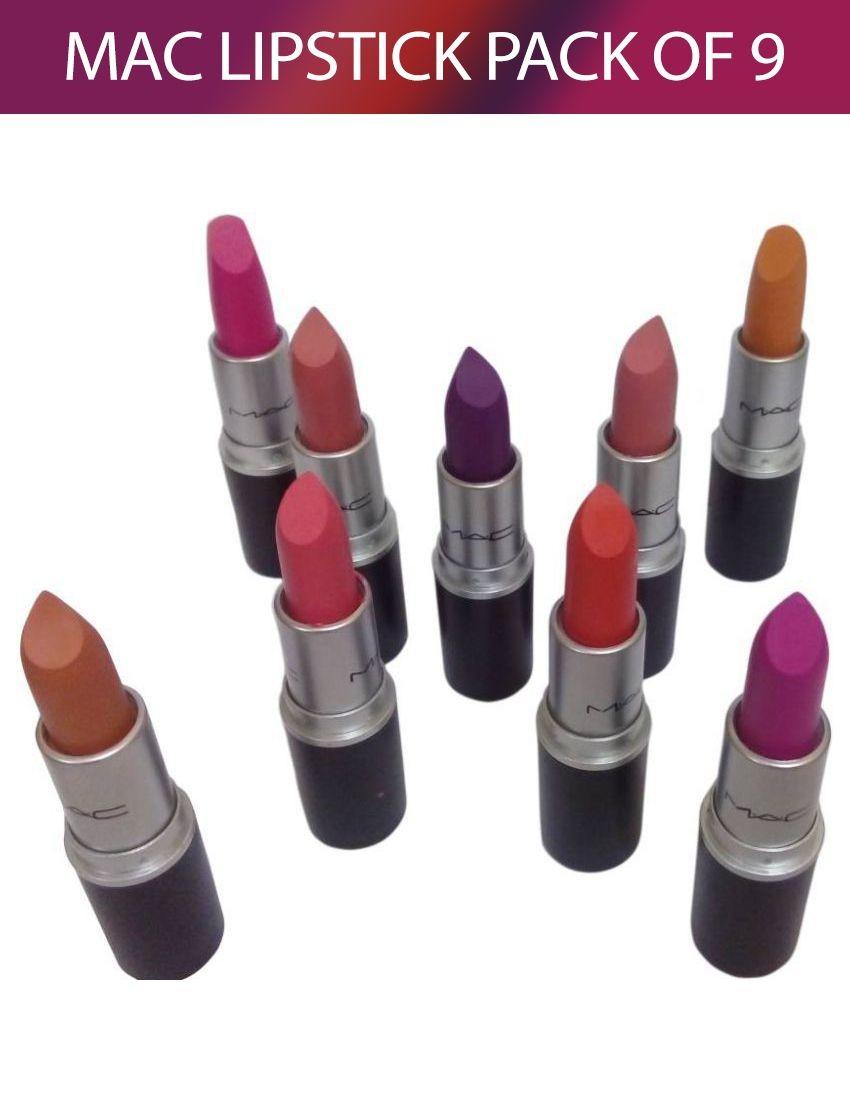 Mac Liquid Lipstick Rouge A Levers Matte bo 3 gm Pack of 9