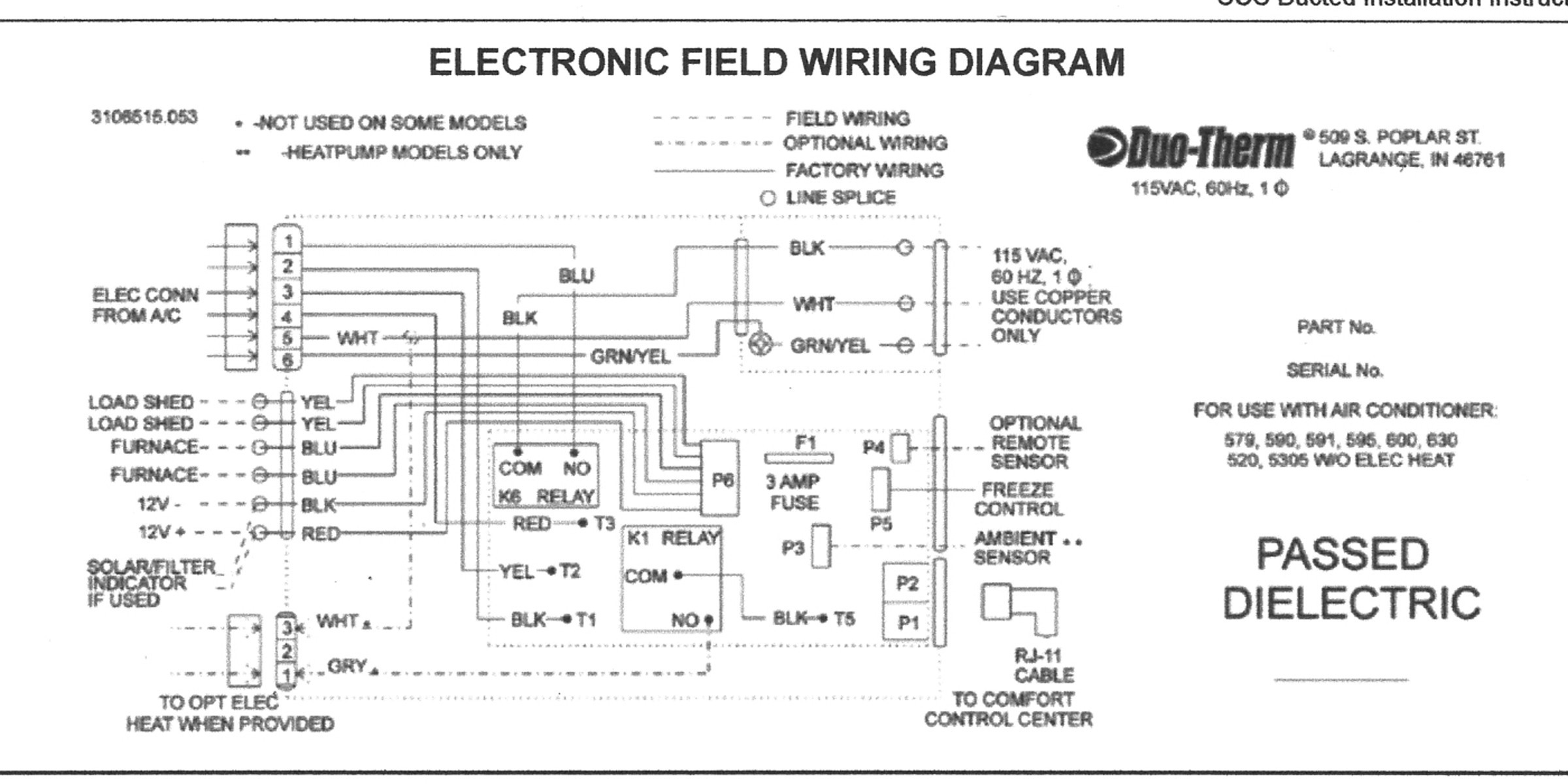 Wiring A Ac thermostat Diagram New Duo therm thermostat Wiring Diagram and Suburban Rv Furnace Wiring