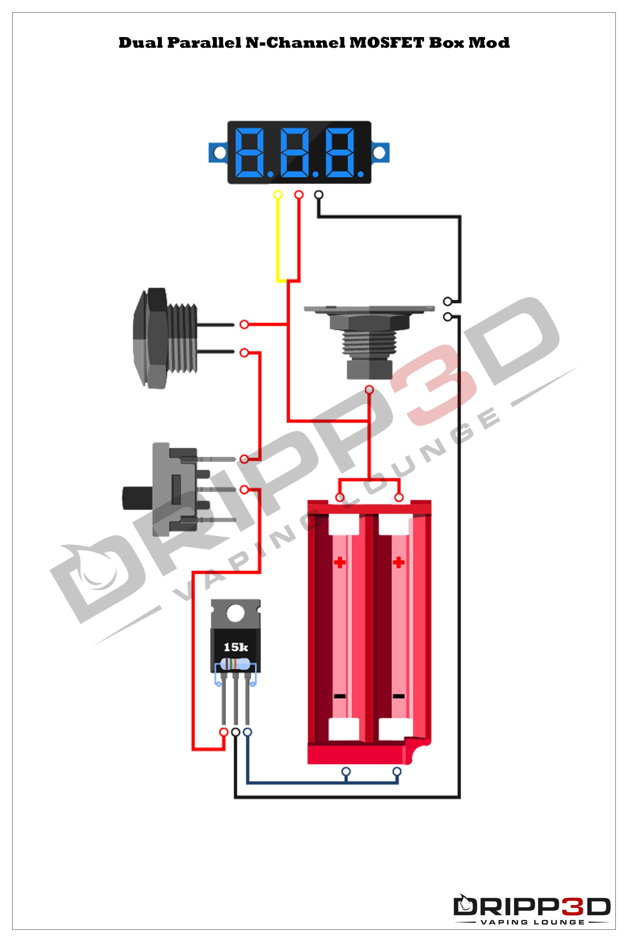 Wiring Diagrams Magnificent Unregulated Series Box Mod Diagram