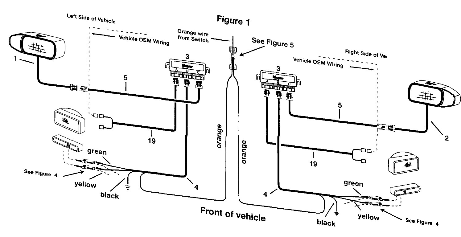 boss snow plow wiring diagram of fisher plow wiring diagram