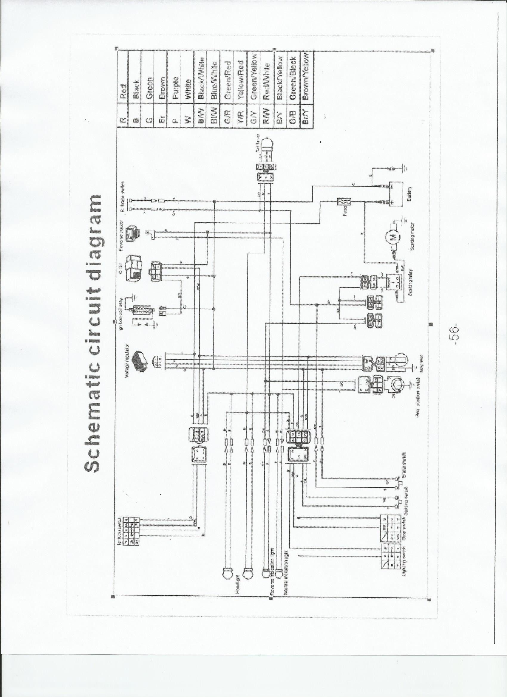 Tao Tao 110 Wiring Diagram