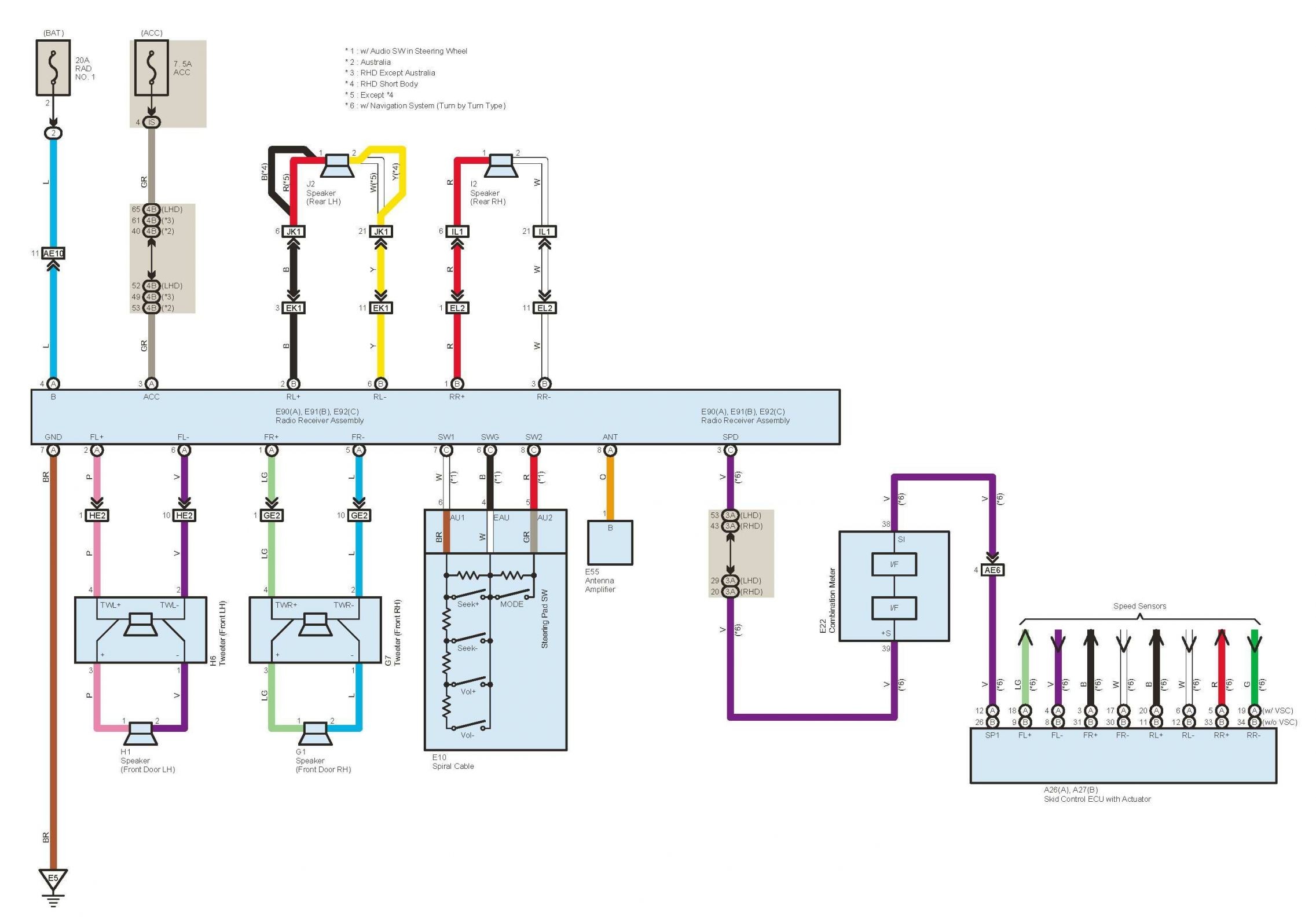 Favorite Fresh Toyota Wiring Diagrams Diagram Toyota Wiring Diagrams wq9