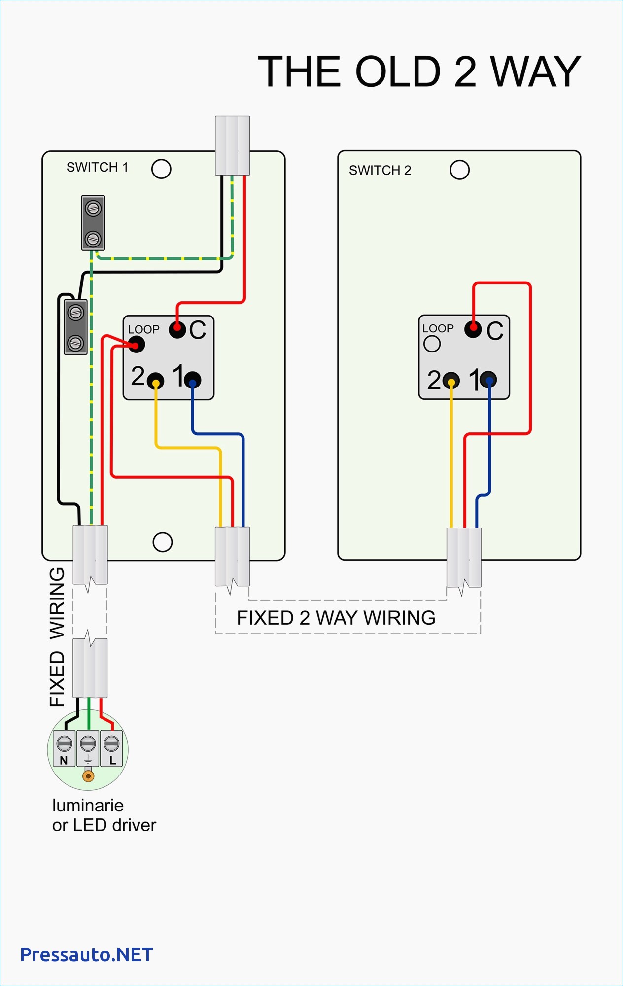 Way Lighting 2 Switching Wiring Diagram In Dimmer Switch Discrd Me