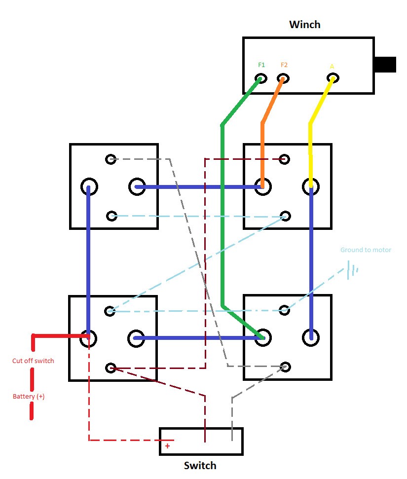Amazing Winch Controller Wiring Diagram 83 Bulldog Security Warn Winch Wiring Diagram Unique