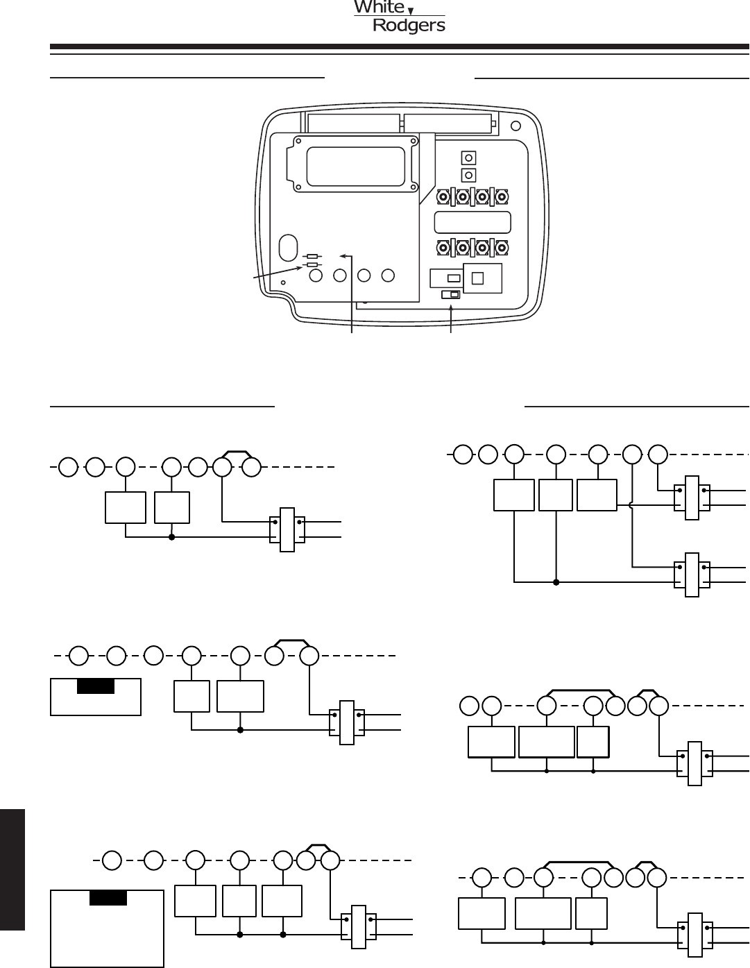 Excellent White Rodgers Thermostat Wiring Diagram Manuals