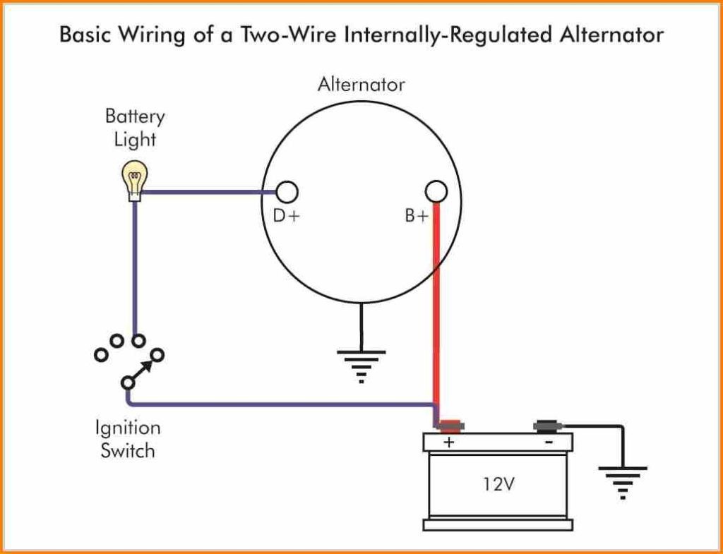 1 Wire Alternator Wiring Diagram 0 Lenito With Wilson 7 Natebird Me Showy Diagrams