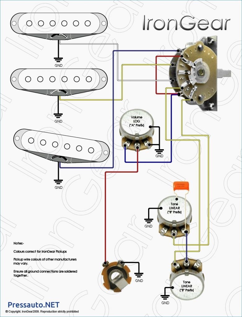 Wiring Diagram 3 Pickup Guitar New How to Wire A 3 Way Switch Diagram Inspirational Three Humbucker
